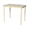 International Concepts Rectangle Solid Wood Top Table, Turned Legs, Unfinished, 30 in W, 42 in L, 36 in H, Wood K-3042-336T - alternate 1